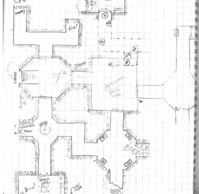 Slaughtergarde Caverns Map 1