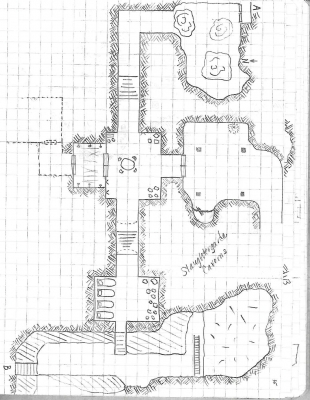 Slaughtergarde Caverns Map 4