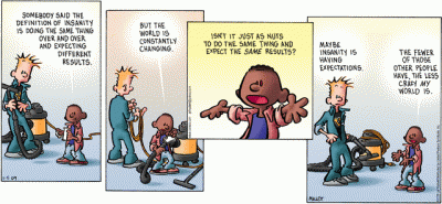 Doing the Same Thing Twice