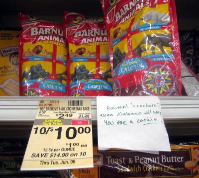Animal "Crackers"