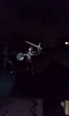 This is when my flash died