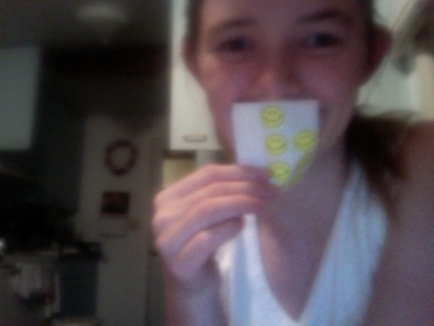 Smiley stickers