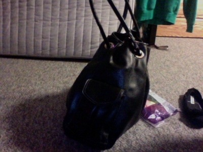 That fucking black bag i keep shit in