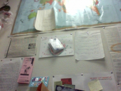 In the debate office