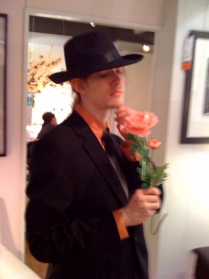 He gives me lovely flowers