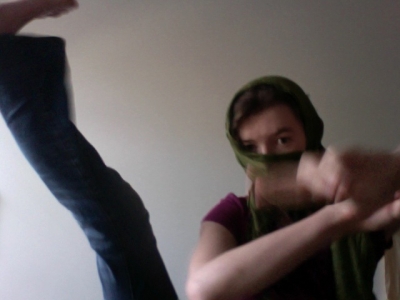 Ninja mask! Ninja mask!