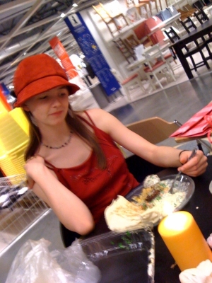 Me eating
