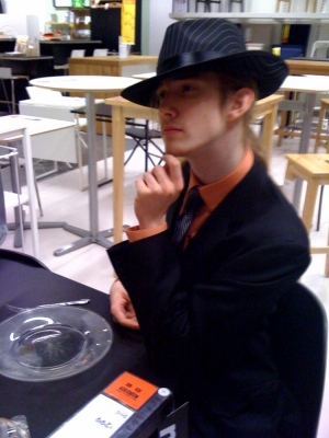 Watches ponders the meal to be had
