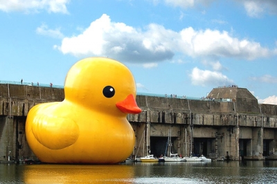 To honor the rubber duck!