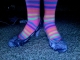 Lucky shoes and raver socks