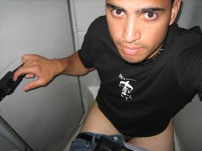taking a dump