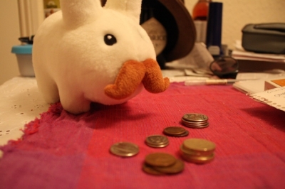 mr scuffles with his ill-gotten olive gains