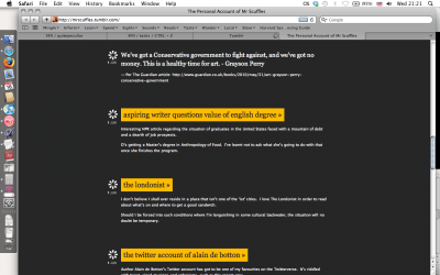 some more content on mr scuffles' tumble blog