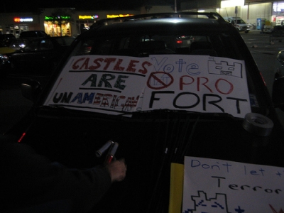 Making protest signs