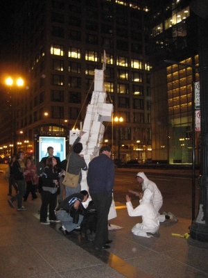 Two girls, one dress!  Two girls, one dress!