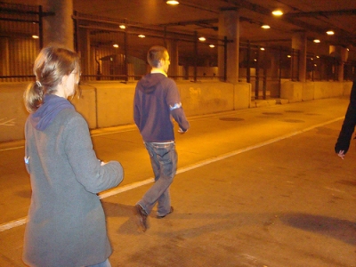 Lower Wacker - on our way to checkpoint 3