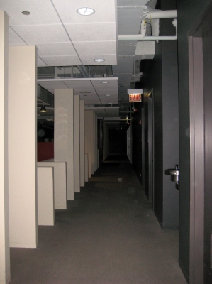 scary abandoned office