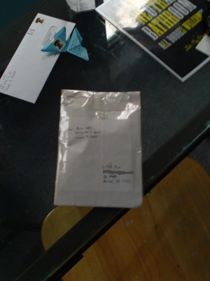 Outgoing mail.