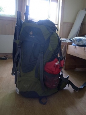 Hiking and paddling. This bag contains all of the above list. 