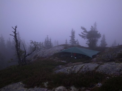 Tarp configuration, Fjøsvik, Norway
