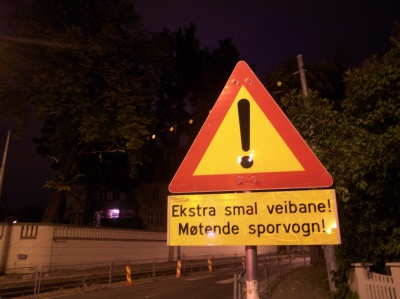 This is not just a narrow road...