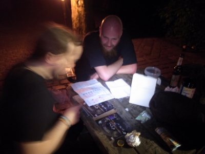 Acquiring the final stamps. Acquiring the final stamps.