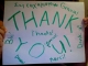 Thank You Sign