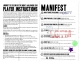 My Completed Manifest