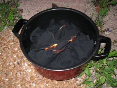 Starting the fire