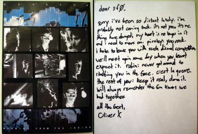 Final Note From Oliver X
