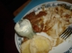 Dinner! Ranch & Chicken & Mash Taty-toes & Biscuits