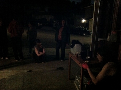 C. M. attempts the ninja trials.