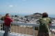 Admiring the view.