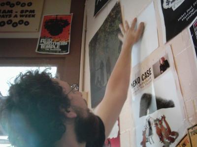 but we get to hang them up anyway