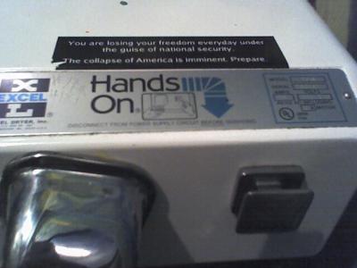 be prepared with dry clean hands