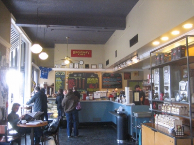 See?  so charming!  and good coffee and veg sandwiches.