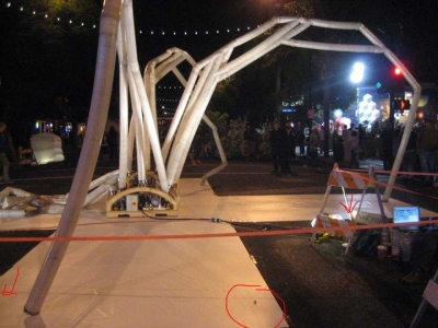 this was a giant writhing mass of tendrils in the middle of the street