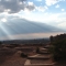 Completely benign light. Not hand of God.