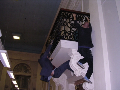 Climbing club meets House gymnastics