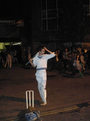 Cricket on Brick Lane