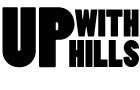 the UP WITH HILLS logo the UP WITH HILLS logo