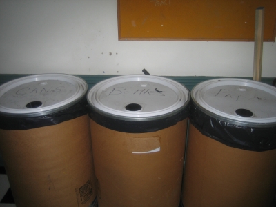 The unsuspecting recycling containers