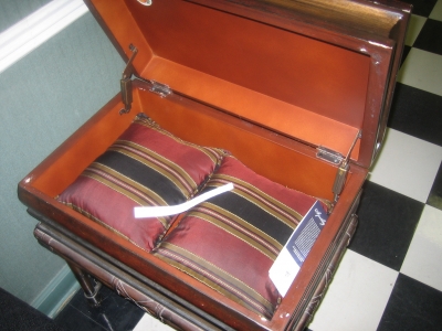fortune in an end table