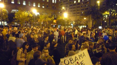 the opening crowd