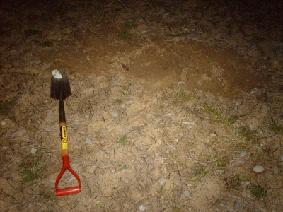 Hole in the ground