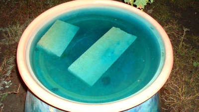 I blue myself.