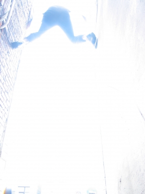 chimney climb 1