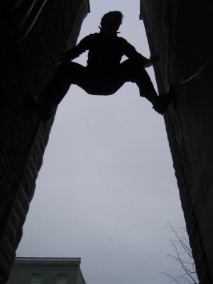 chimney climb 3