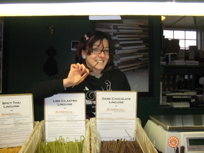 a fancy pasta seller