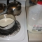 heating the milk